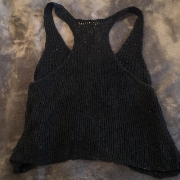 Final Touch Knitted Black Tank Top - Picture 3 of 3